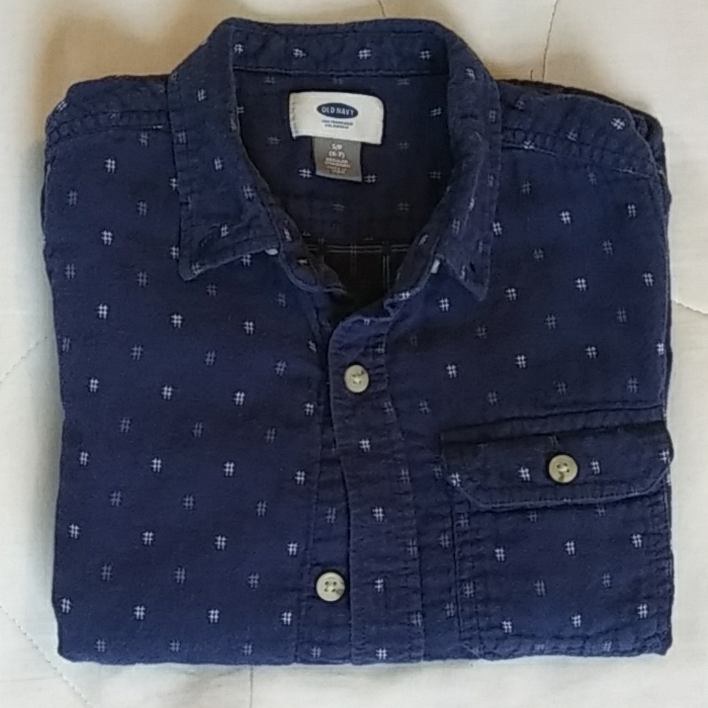 Kids Button Down